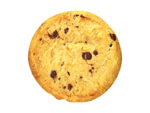 Cookie with choko chips 3D Модель