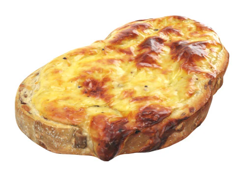 Garlic cheese toast 3D Model