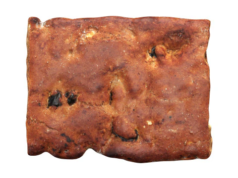 P&atilde;o de gengibre com passas Modelo 3D