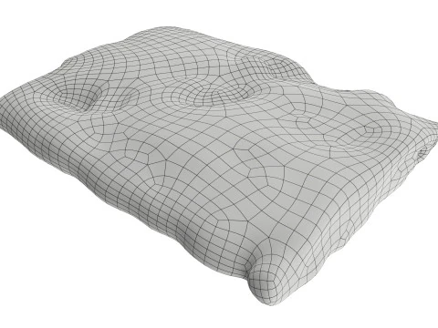 P&atilde;o de gengibre com passas Modelo 3D