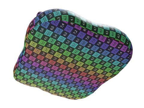 Large square wheat bread with olives Modelo 3D