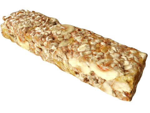 Musli bar without wrapping 3D Модель