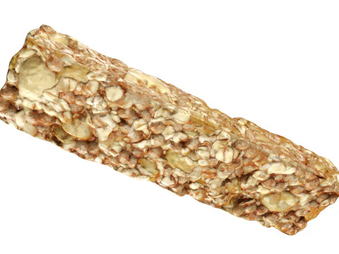 Musli bar without wrapping 3D Model