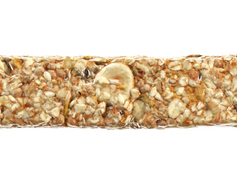 Musli bar without wrapping 3D Model