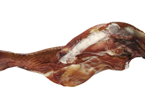 Smoked chicken leg 3D Model