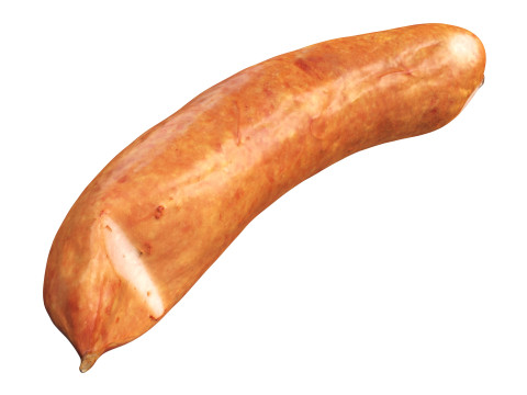 Smoked pork sausage 3D Модель