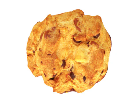 Triple choko cookie 01 3D Model