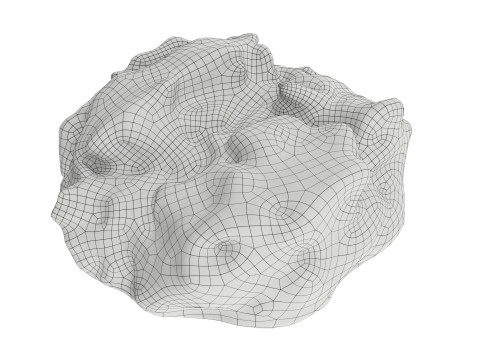 Triple choko cookie 01 Modelo 3D