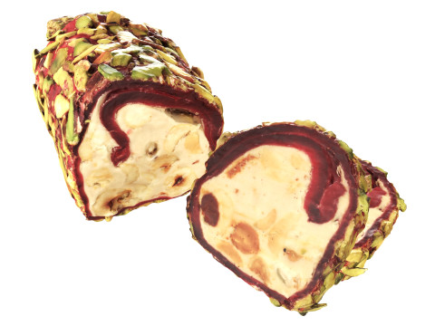 Turkish Delight with Pistachio and slices Model 3D
