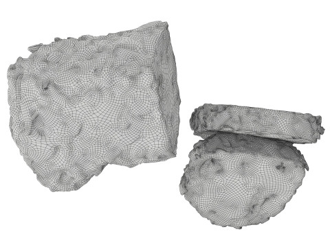 Turkish Delight with Pistachio and slices 3D Model