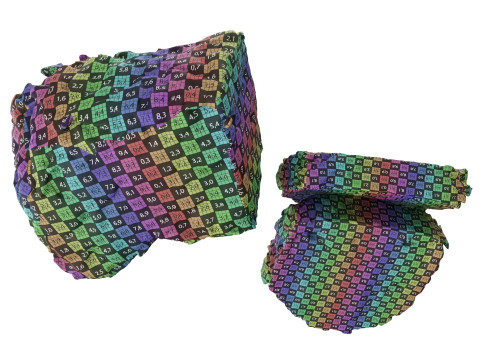 Turkish Delight with Pistachio and slices 3D Model
