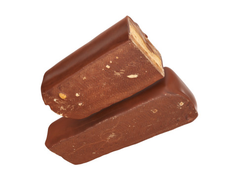 Chocolate bar with cut 02 3D Модель