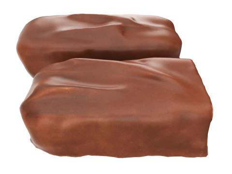 Chocolate bar with cut 04 3D Model