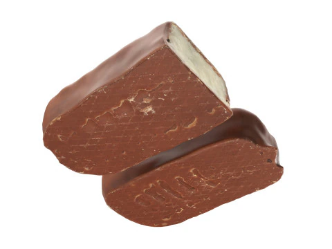 Chocolate bar with cut 04 3D Model