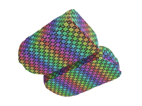 Chocolate bar with cut 04 3D Model