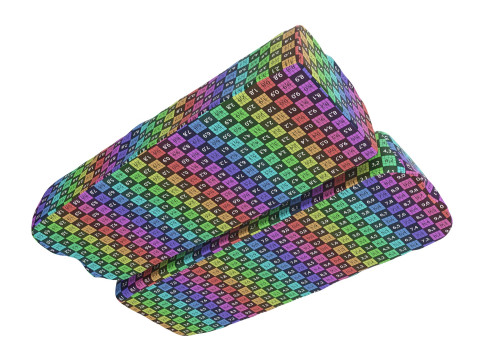 Chocolate bar with cut 05 3D-Modell