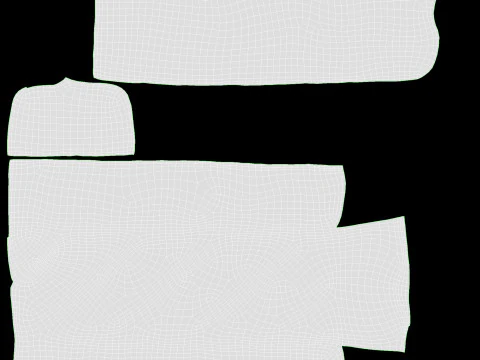 Chocolate bar with cut 05 3D Model