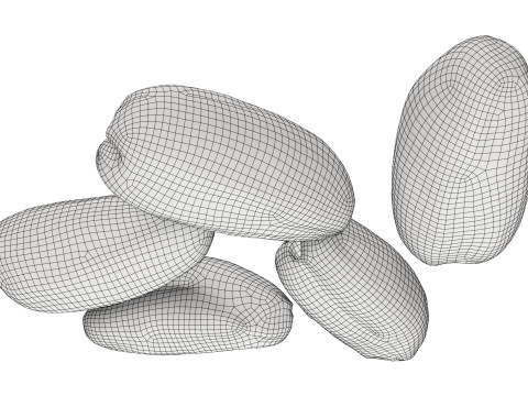 Date fruits 3D Модель