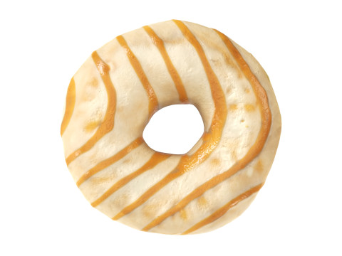 Donut with caramel filling 3D Модель