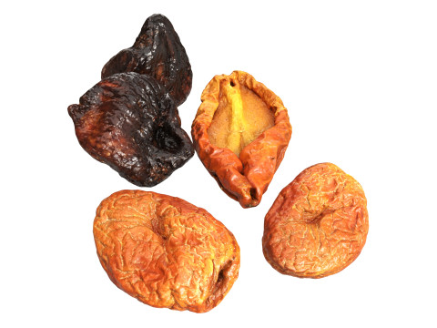 Dryed fruits 3D Model