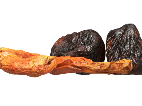 Dryed fruits 3D Model