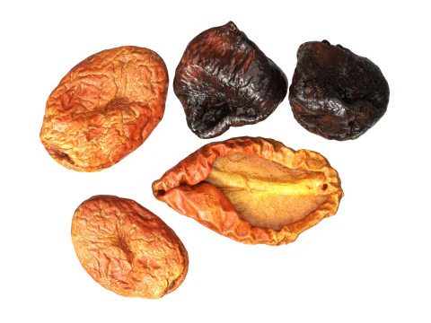 Dryed fruits 3D Model