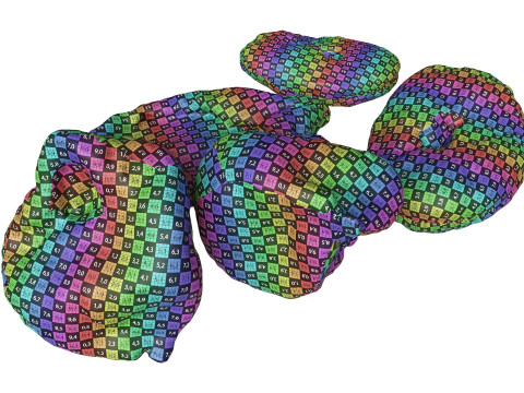 Dryed fruits Modello 3D