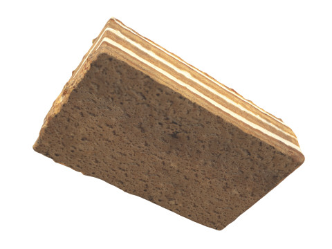 Honey cake piece 3D Модель