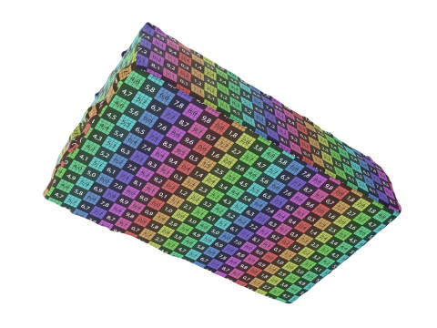 Honey cake piece 3D Модель