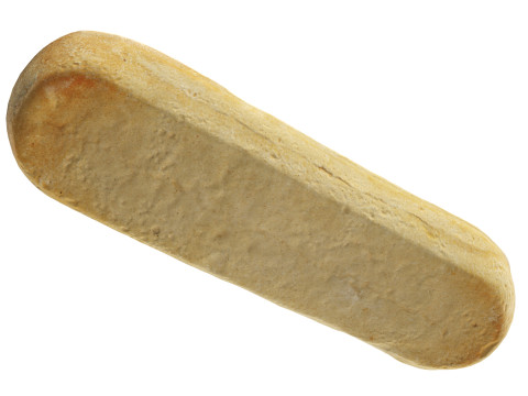 Hot Dog with cheese and vegetables 3D Model