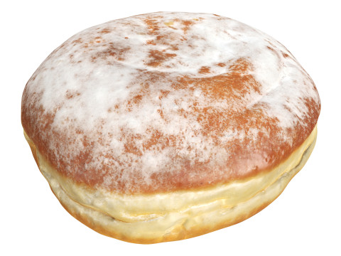 Jam Doughnut Model 3D