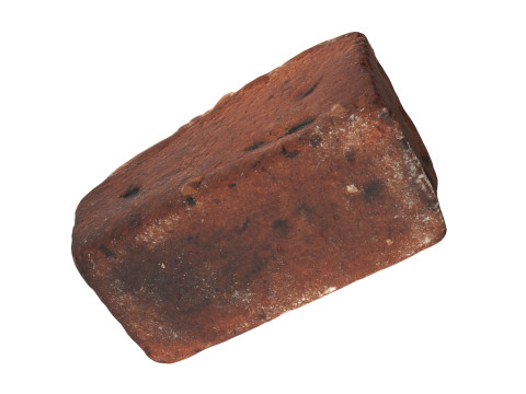Loaf cake with raisins 02 Modello 3D