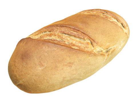 Loaf of white bread Model 3D