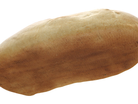Loaf of white bread Modelo 3D