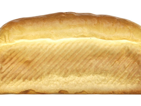 Loaf of white bread rectangle 3D मॉडल
