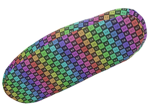 Narrow wheat bread with grains 3D Model