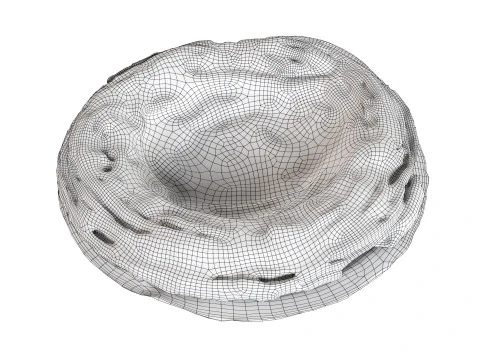 Torta Pastel de Nata Modelo 3D