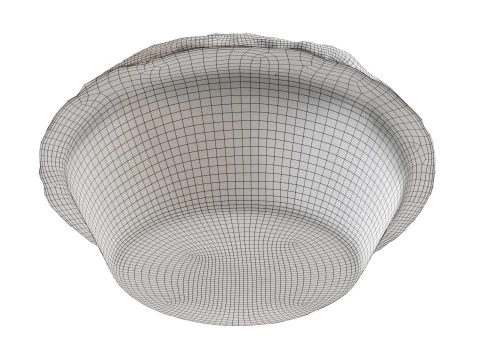 Torta Pastel de Nata Modelo 3D