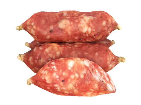 Pork mini sausage 3D Model