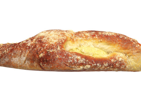 Sweet bun with custard Model 3D