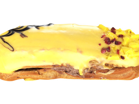 Banana eclair Modèle 3D