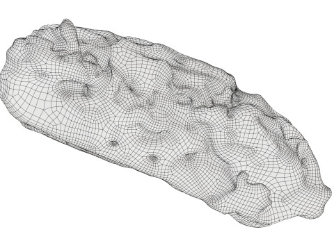 Banana eclair Modèle 3D
