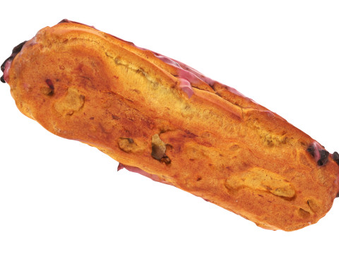 Blueberry eclair 3D 模型