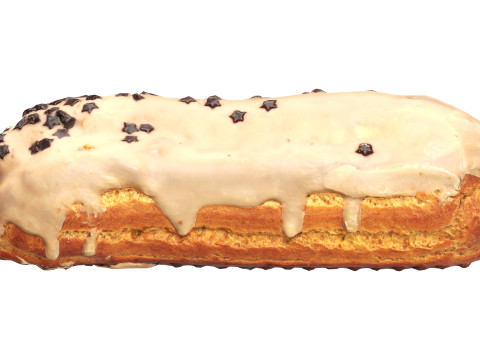 Caramel eclair 3D Model