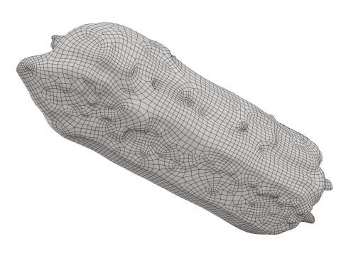 Caramel eclair 3D Model