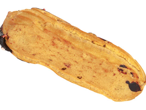 Chocolate eclair 3D Model