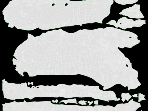 Chocolate eclair 3D Model