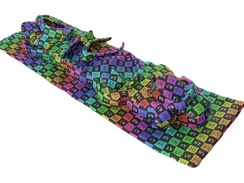 Rye thin bread with cheese 3D Model