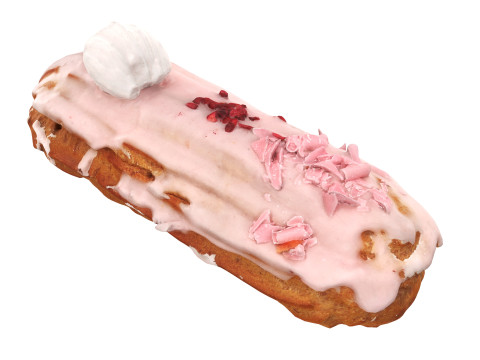 Strawberry eclair 3D मॉडल