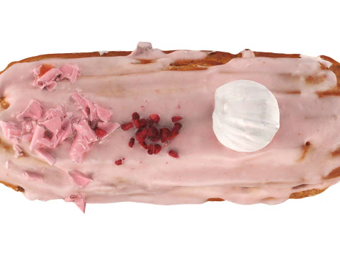 Strawberry eclair 3D Model